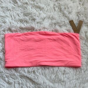 (SKIMS) Coral Pink Bandeau Top
